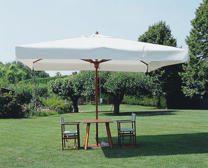Grand parasol bois exotique Palladio Telescopic SCOLARO